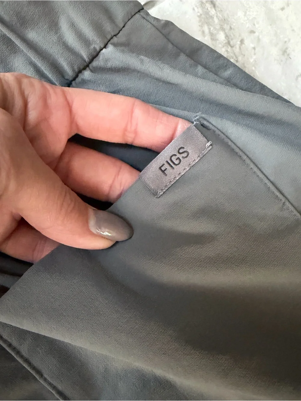 FIGS PRO Straight Leg Scrub Pants Gray Women’s Small Petite